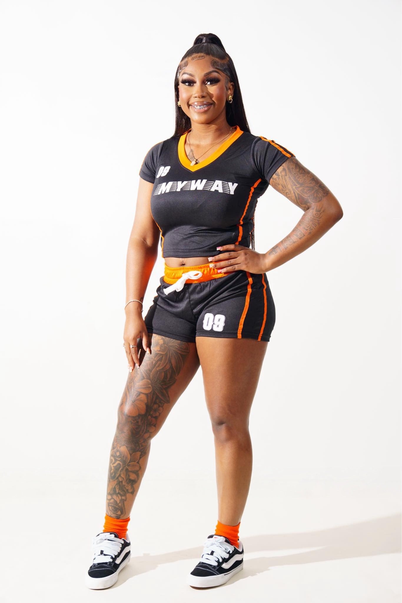 Women’s Sporty Track Set / Black