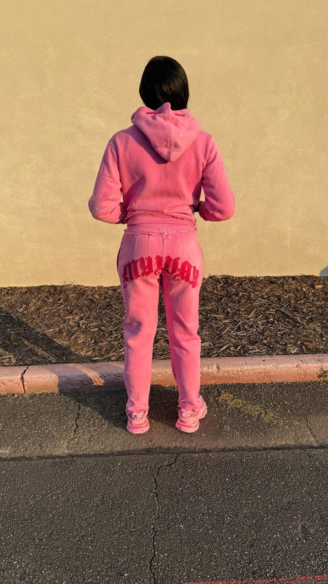 2 Piece Set / Hot Pink