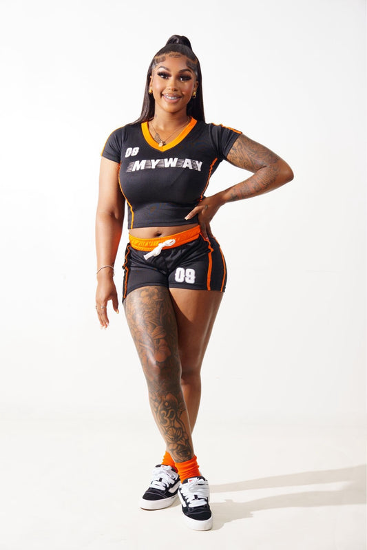Women’s Sporty Track Set / Black